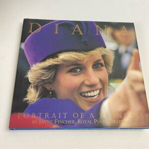 Princess Diana Portrait of a Princess Jayne Fincher Coffee Table Book Hardcover